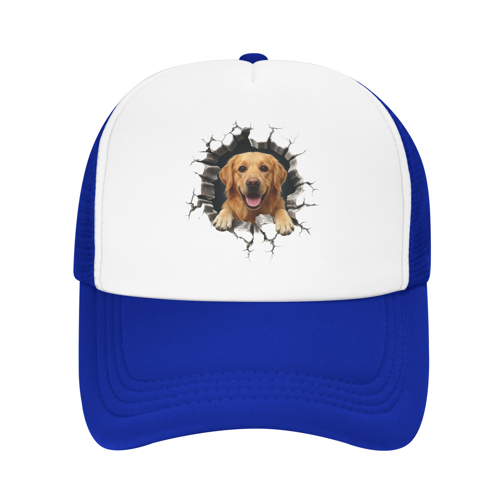 Hat Snapback Cap - Casquette de baseball Golden Retriever pour