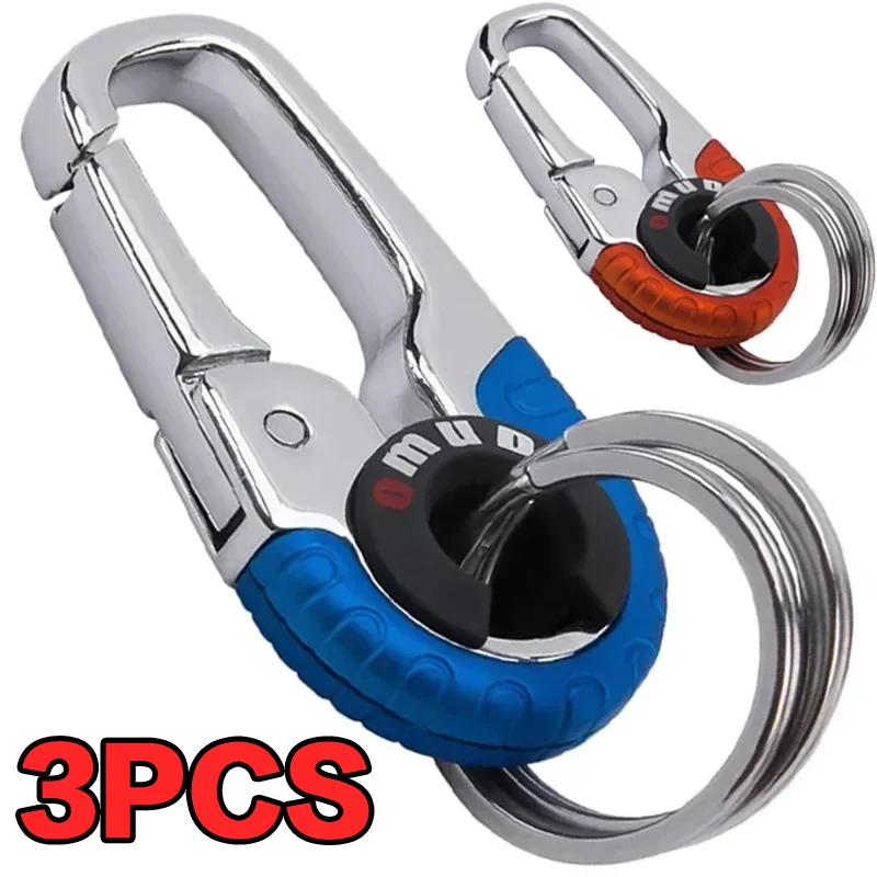 Men Accessories Silver - Porte-clés en acier inoxydable pour hommes,