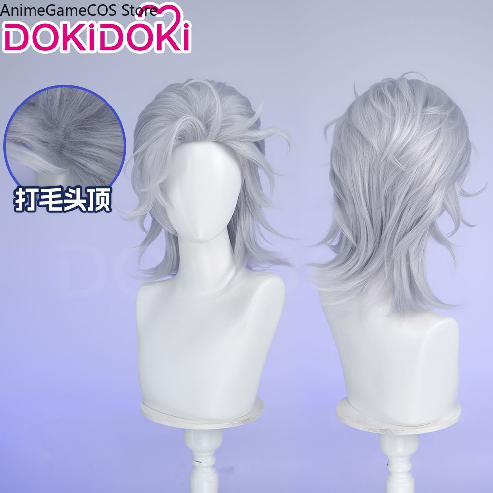 Men Accessories Silver - Perruque de cosplay Anime Record of