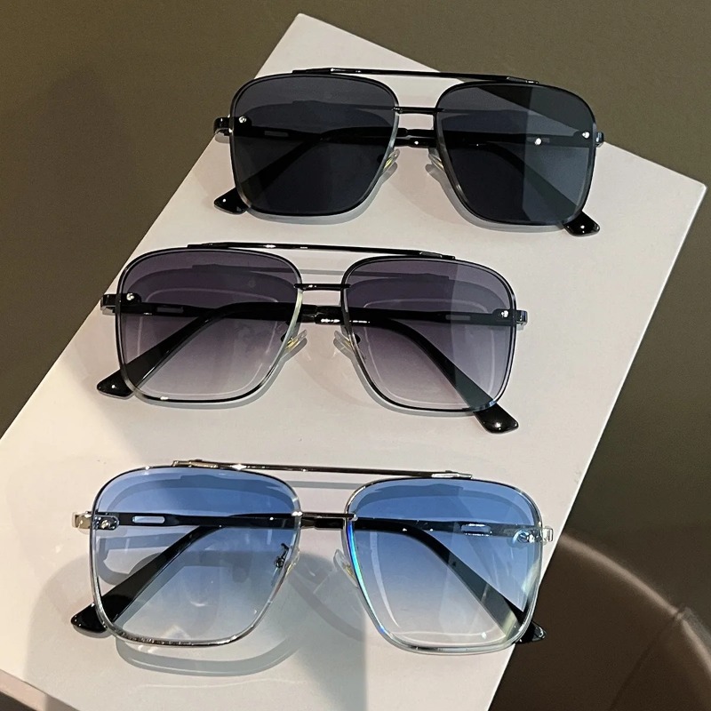 Men'S Accessories Glasses - Lunettes de soleil carrées pour hommes,