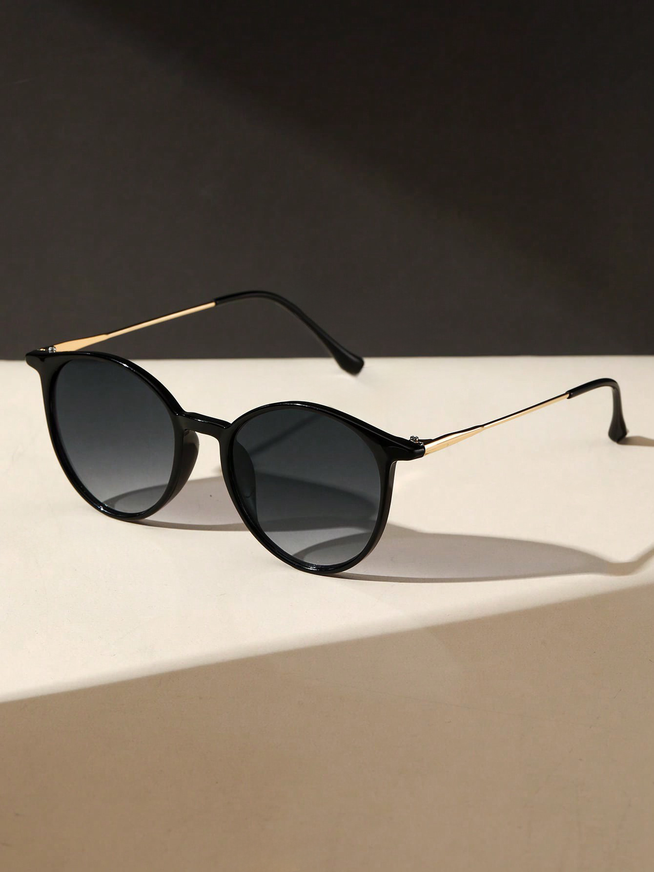 Men'S Accessories Glasses - Lunettes de soleil rondes en métal