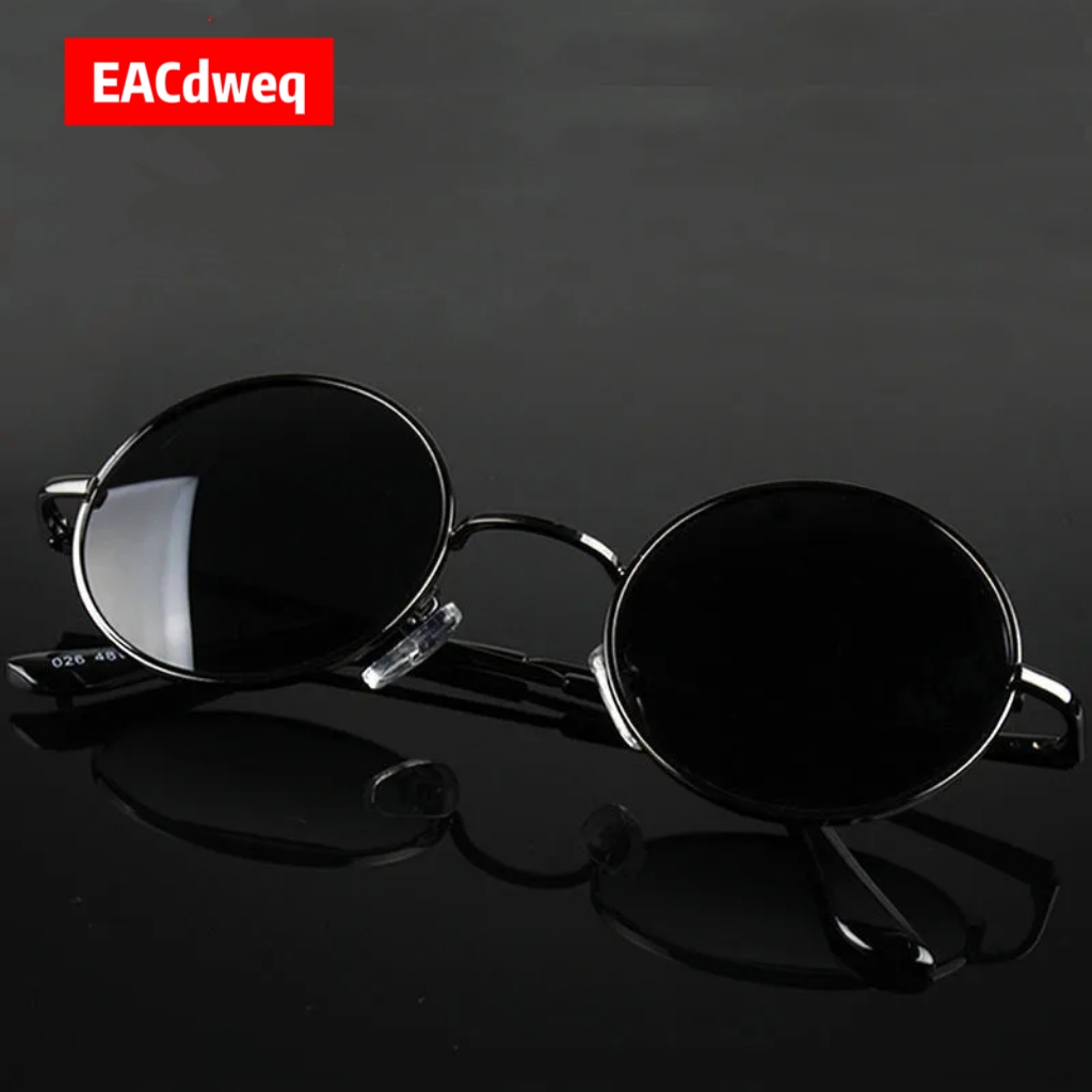 Men'S Accessories Glasses - Lunettes de soleil rondes rétro vintage