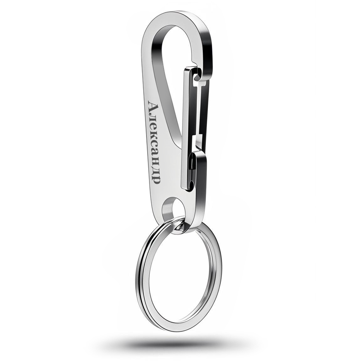 304 porte-clés en acier inoxyd - Men Accessories Silver avis et prix