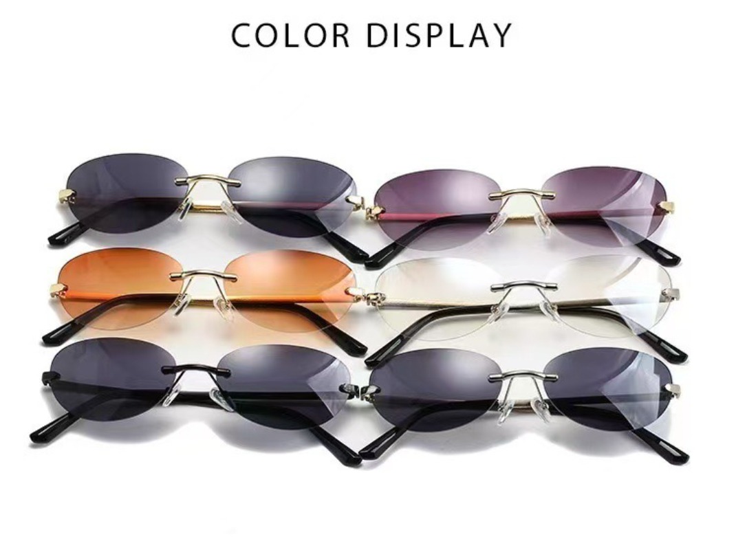 Lunettes de soleil ovales sans - Men'S Accessories Glasses avis et prix