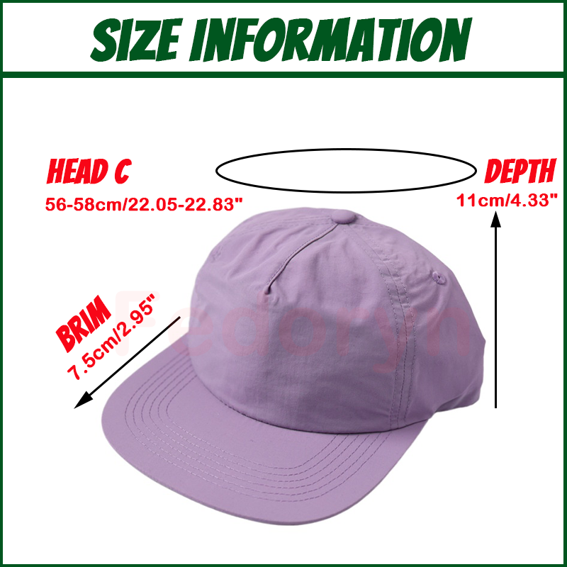 Fedoryn – casquette de Basebal - Hat Snapback Cap avis et prix