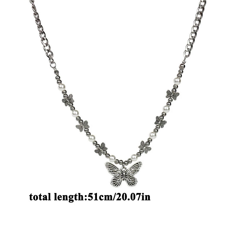 Gothique Papillon Pendentif Co - Men Accessories Aesthetic avis et prix