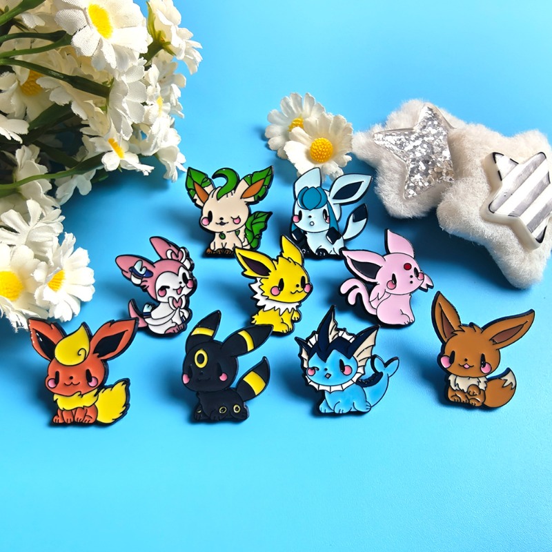 Lot de 9 broches anime elfes t - Lapel Pin Enamel avis et prix