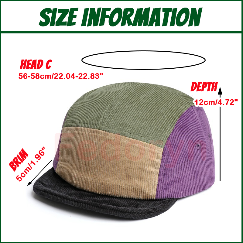 Fedoryn personnalisé broderie  - Hat Snapback Cap avis et prix