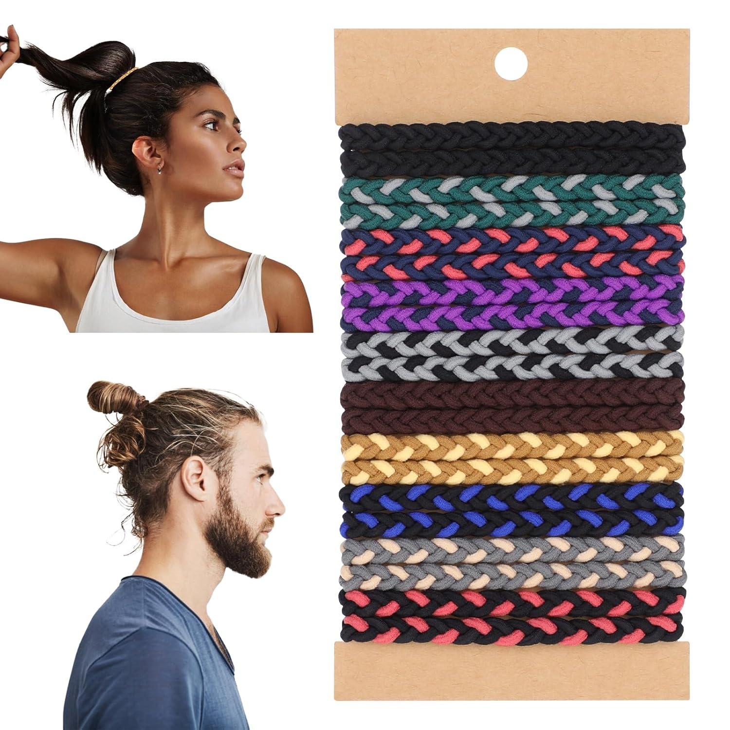 10 pièces Élastiques à cheveux - Men Accessories Wrist avis et prix