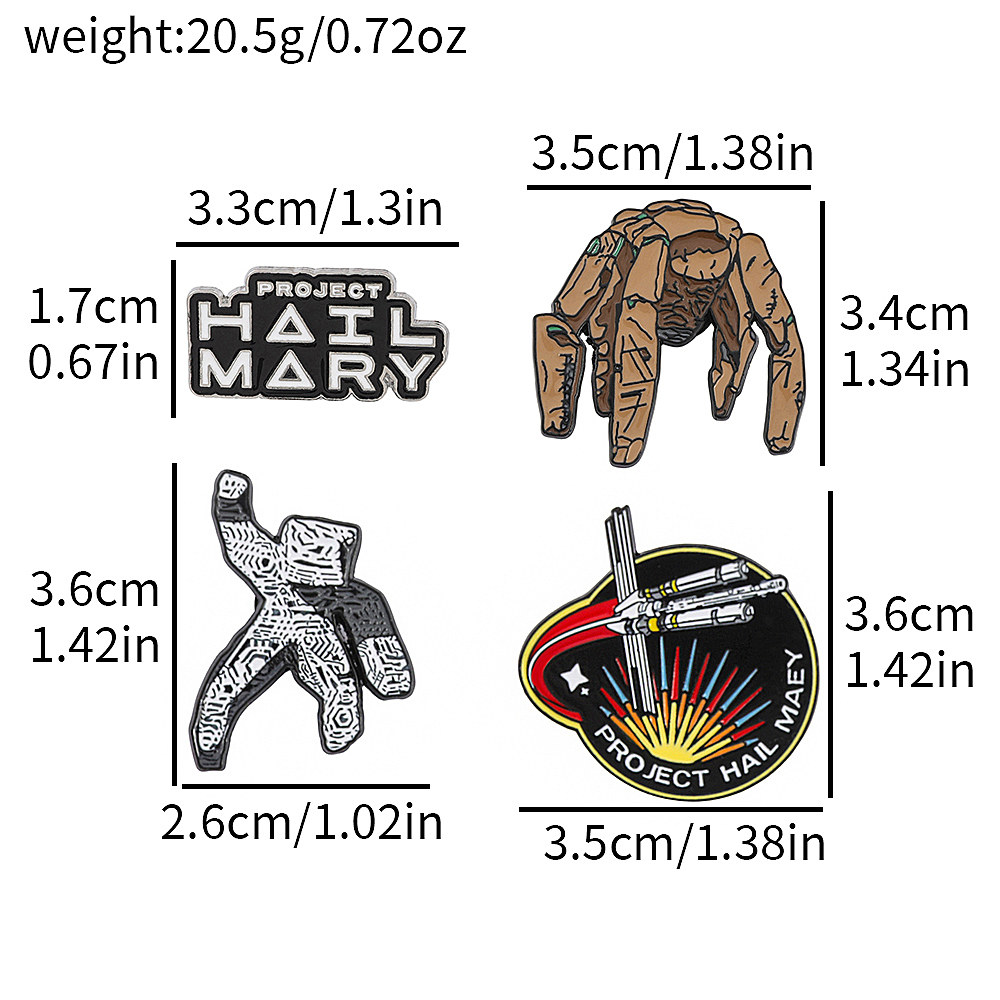 Lot de 4 badges émaillés sur l - Lapel Pin Enamel avis et prix