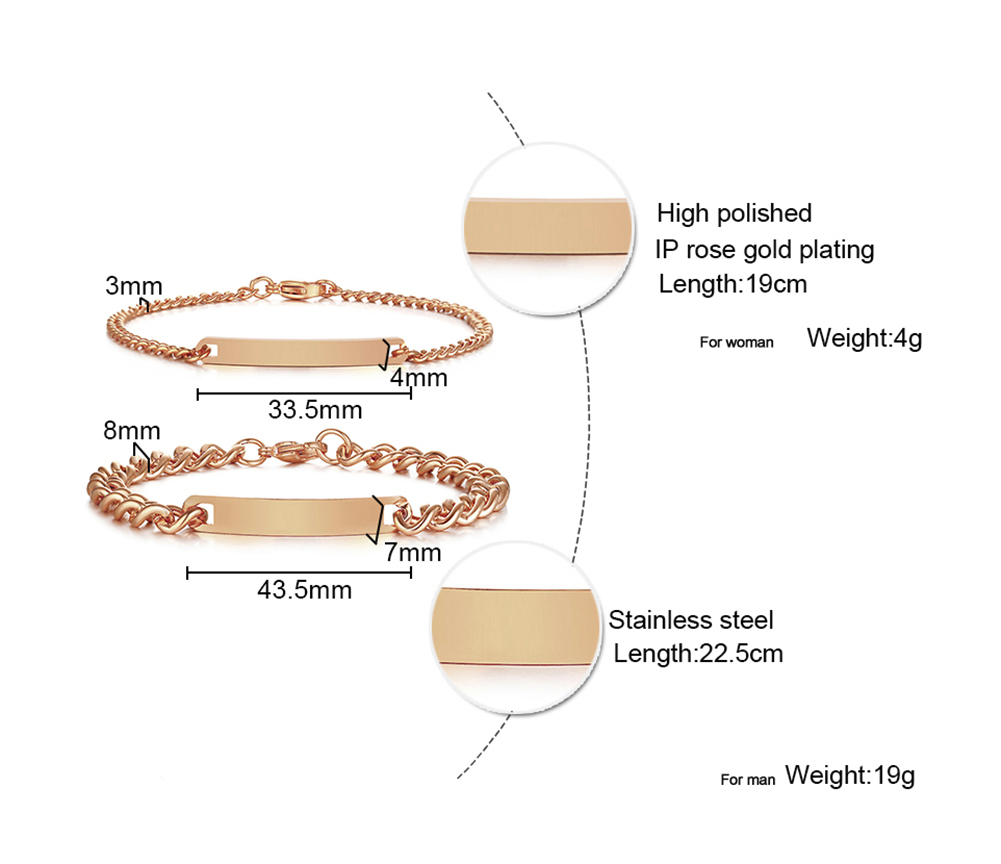 Bracelet en acier inoxydable a - Men Accessories Wrist avis et prix