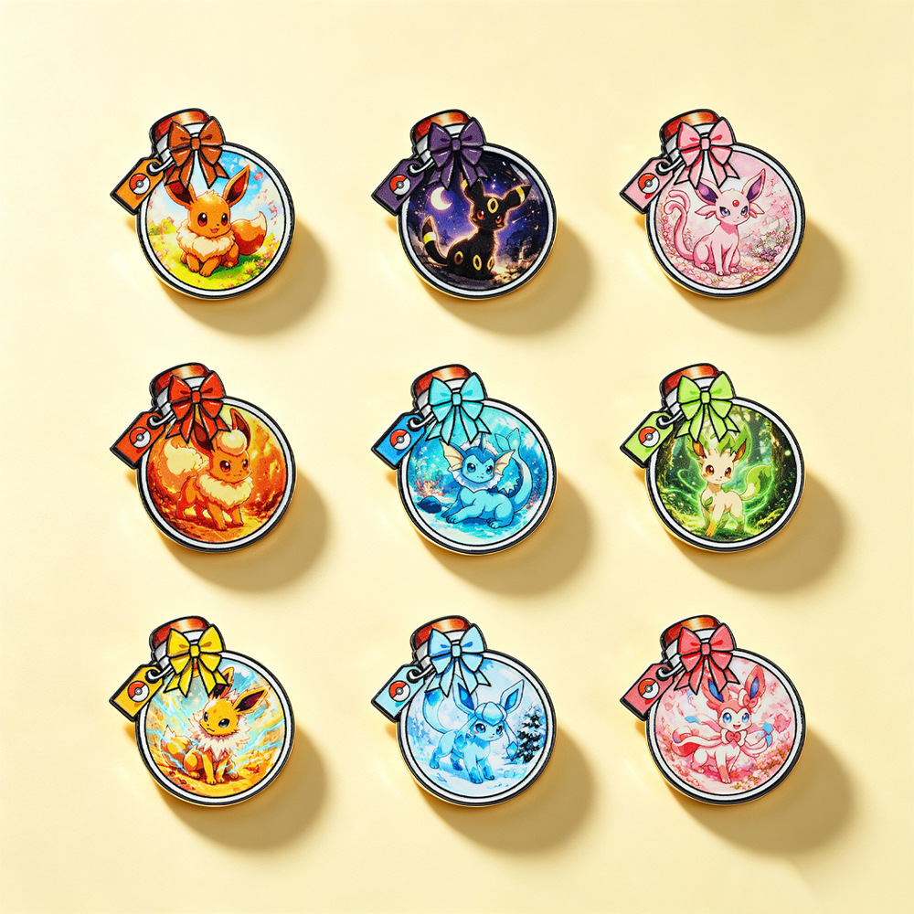 Lot de 9 épingles en émail en  - Lapel Pin Enamel avis et prix
