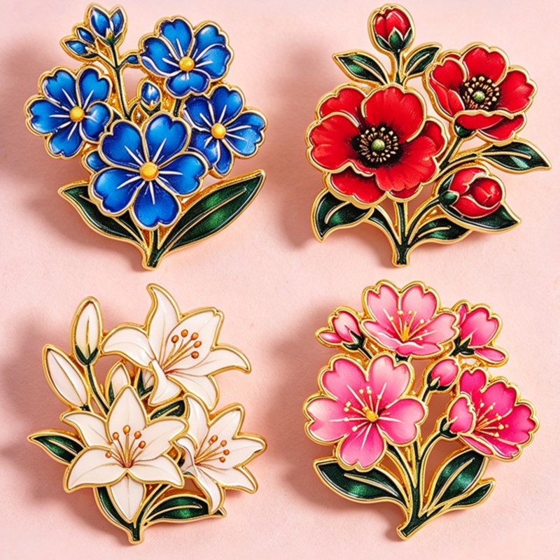 Broche Émail Vintage Mignonne  - Lapel Pin Enamel avis et prix