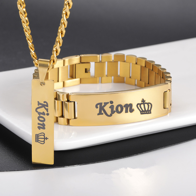 Collier personnalisé avec nom  - Men Accessories Wrist avis et prix